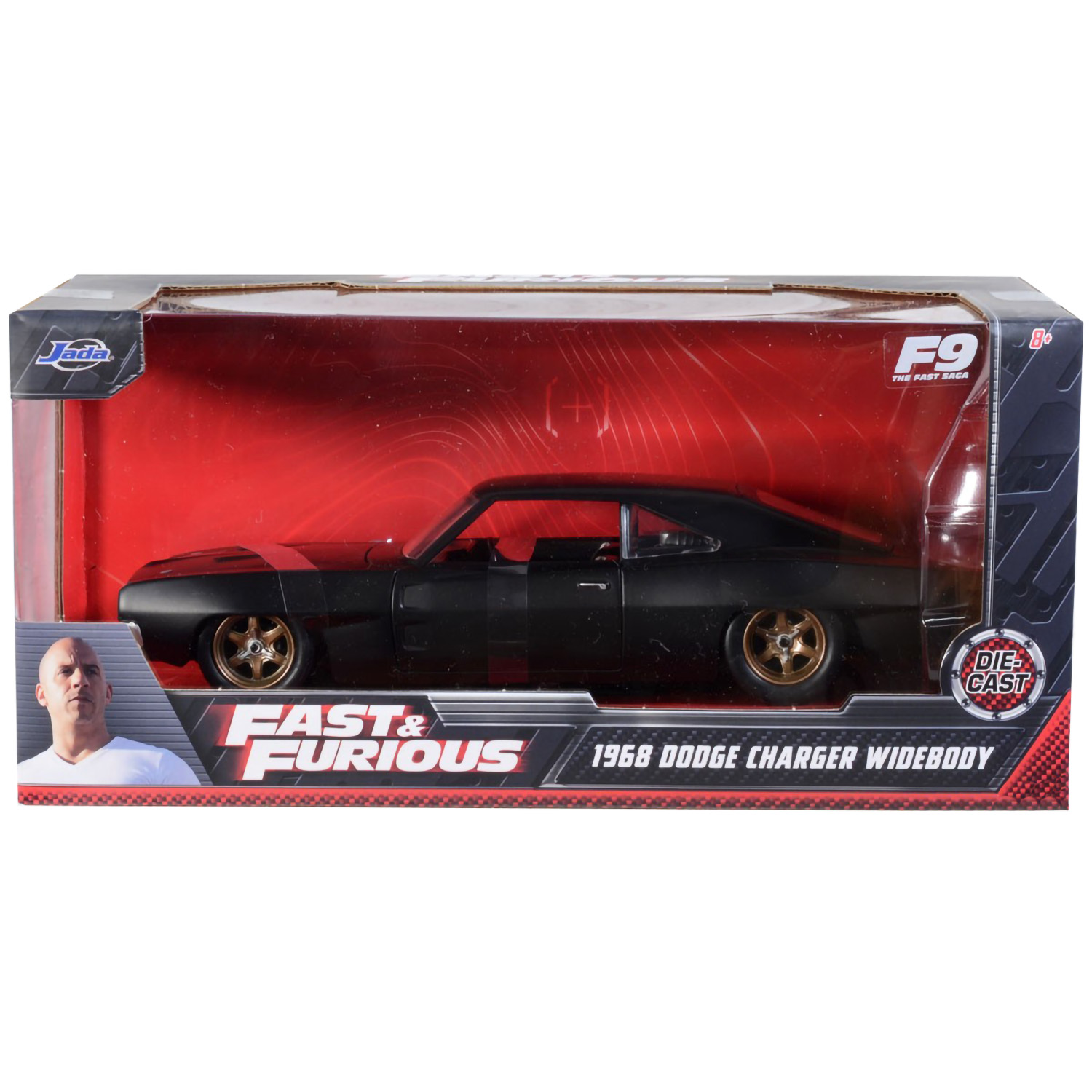 Автомобиль Jada 1968 Dodge Charger Wide Body 1:32 ТоуR262 - фото 2