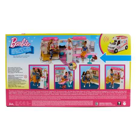 Машинка Barbie скорой помощи FRM19