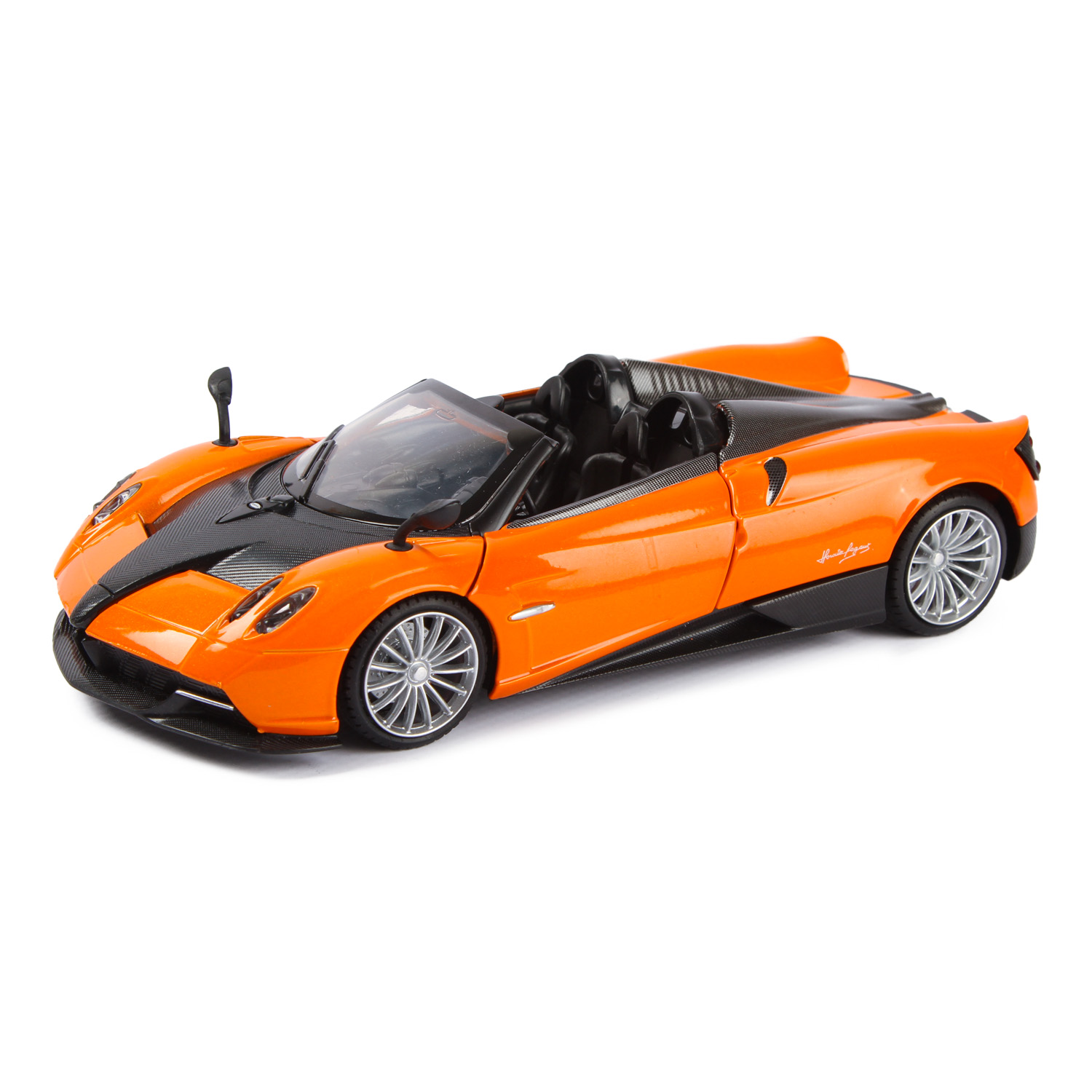 Машинка Mobicaro 1:24 Pagani Huayra Roadster Оранжевая 68264B 68264B - фото 2