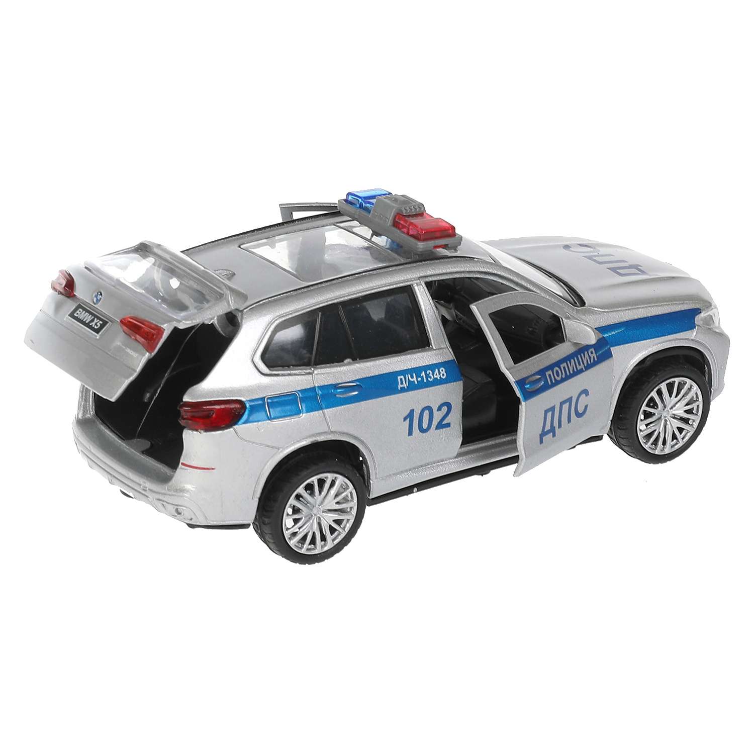 Машина Технопарк BMW x5 Полиция 319004 319004 - фото 3
