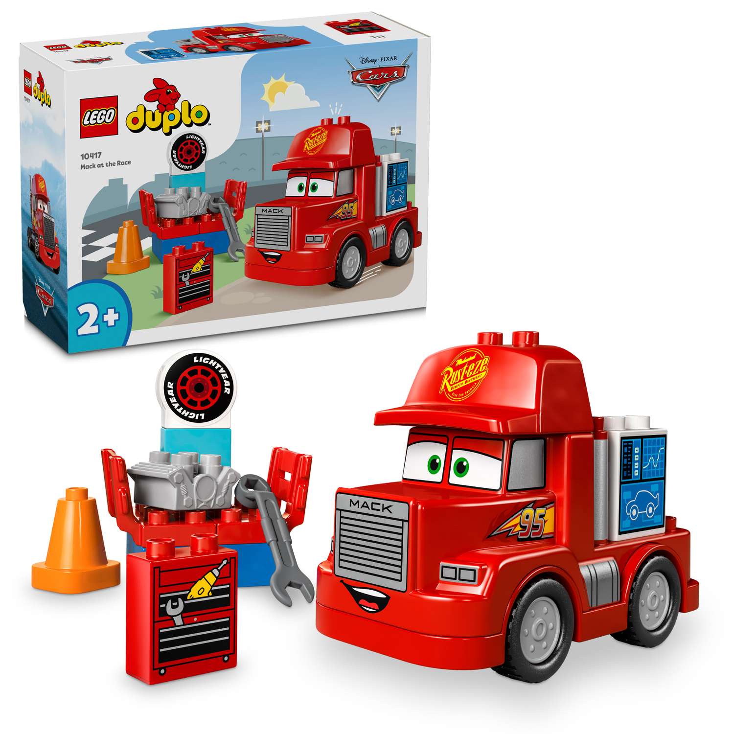 Конструктор LEGO Duplo disney Mack at the Race 10417 - фото 1