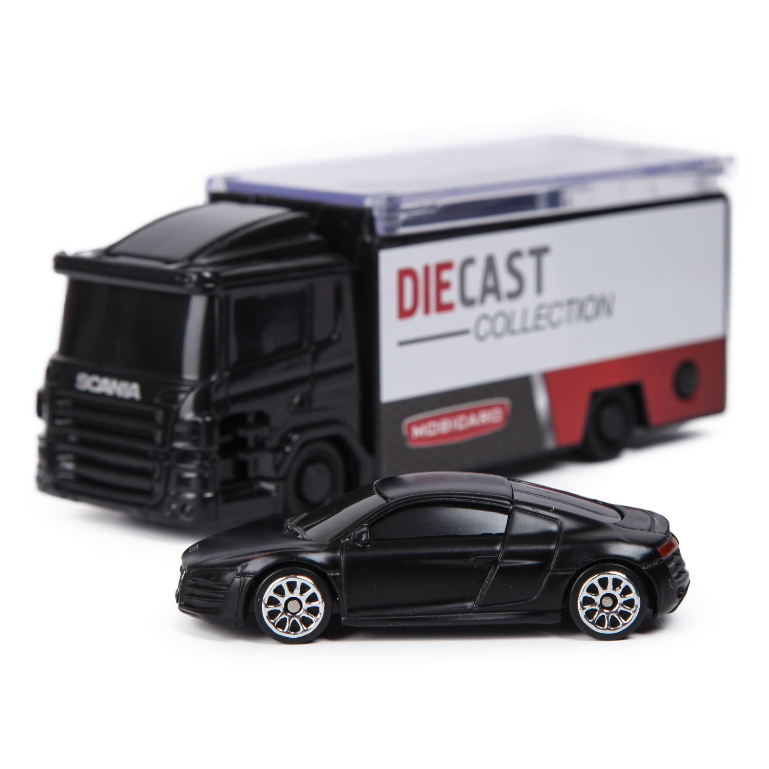 Автовоз Mobicaro Scania 1:64 без механизмов 144303S(A) - фото 5