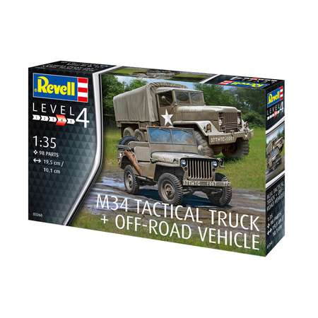 Набор Revell Тактический грузовик M34 и Внедорожник