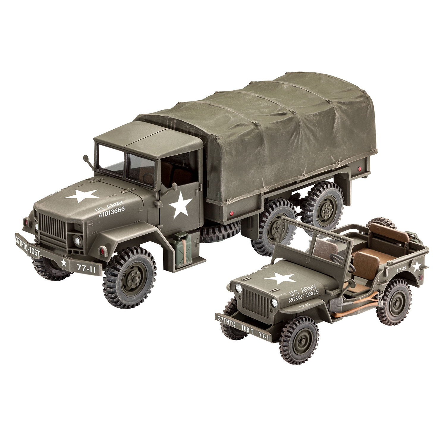 Набор Revell Тактический грузовик M34 и Внедорожник 03260 - фото 1