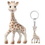 Игровой набор Sophie la girafe Жирафик Софи с подвеской-брелоком