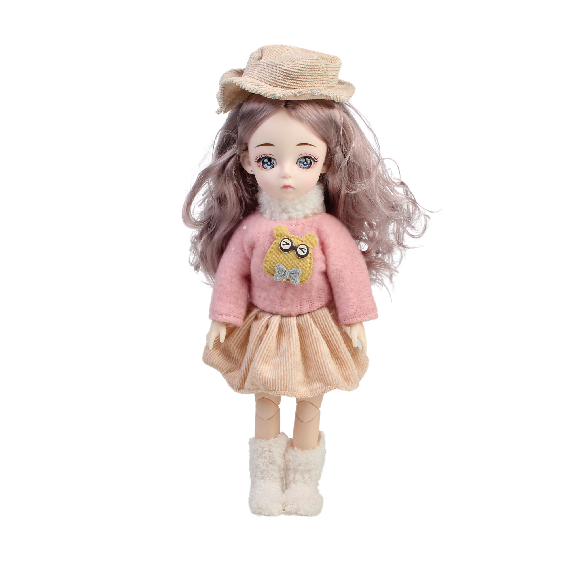 Кукла шарнирная 30 см Little Mania Варвара ZW828-RO - фото 1