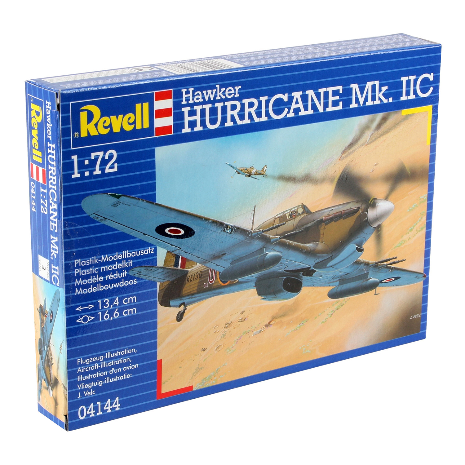 Сборная модель Revell Британский истребитель Hawker Hurricane MkIIC 04144 - фото 3