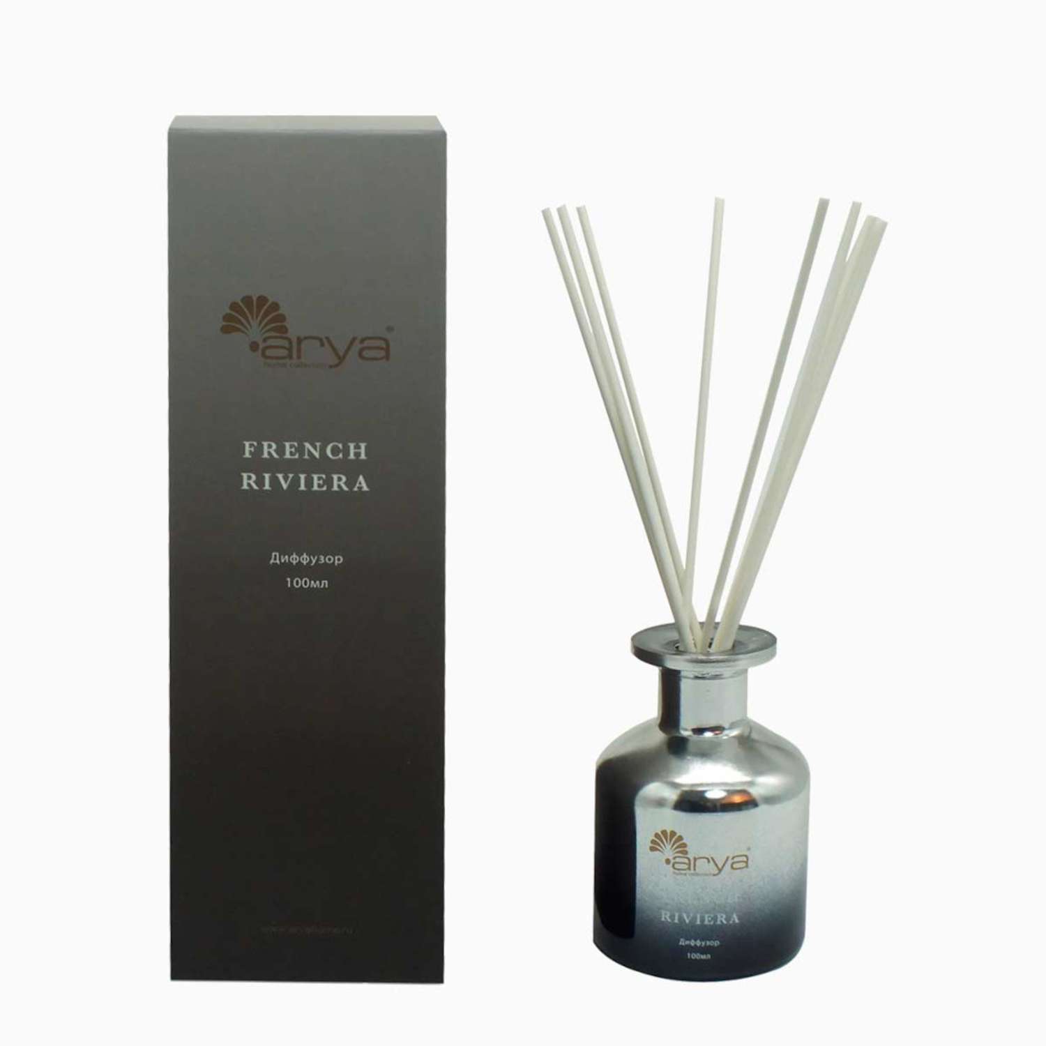 Диффузор Arya Home Collection ароматический для дома с палочками 100 ml French Riviera - фото 1