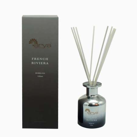 Диффузор Arya Home Collection ароматический для дома с палочками 100 ml French Riviera