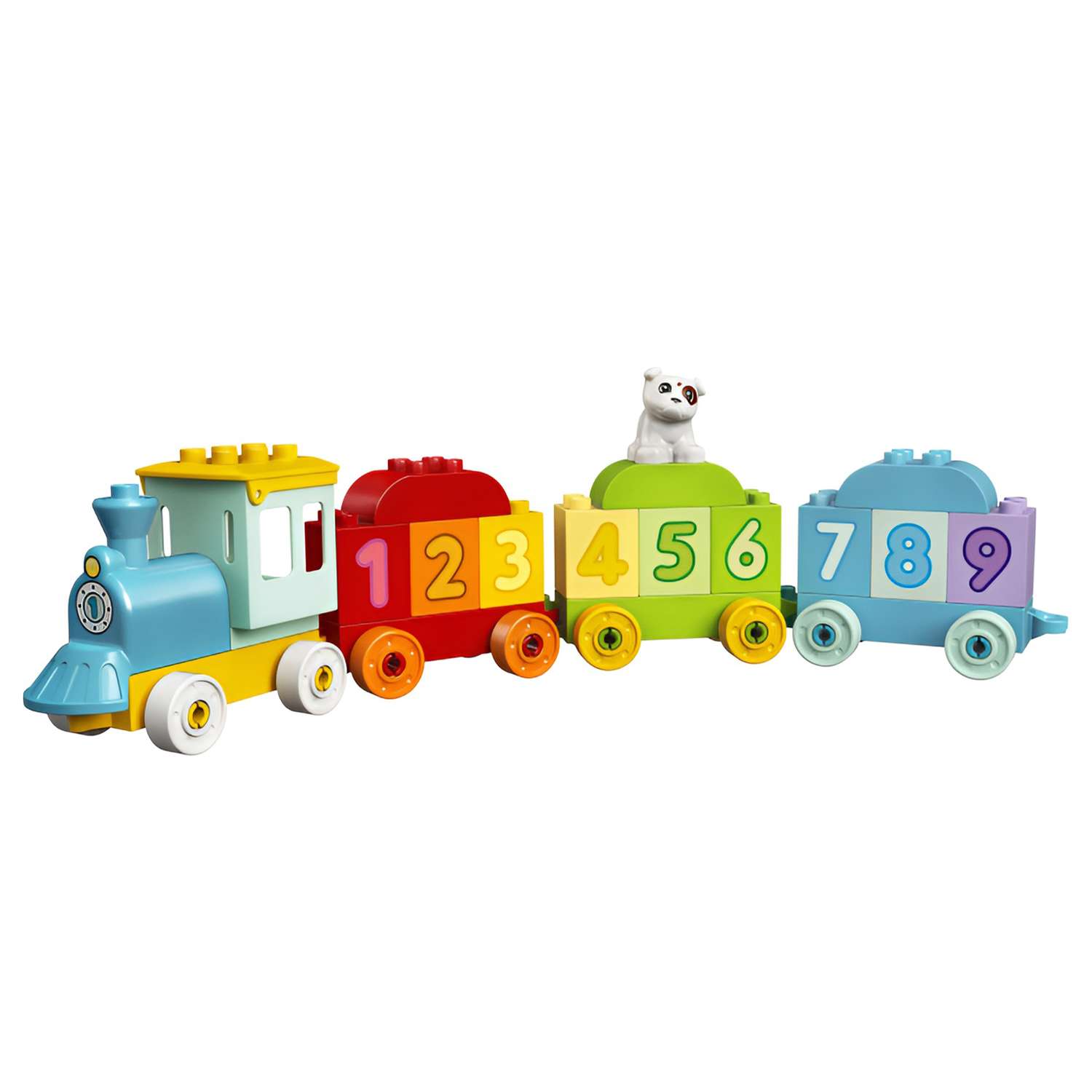 Duplo my first store number train