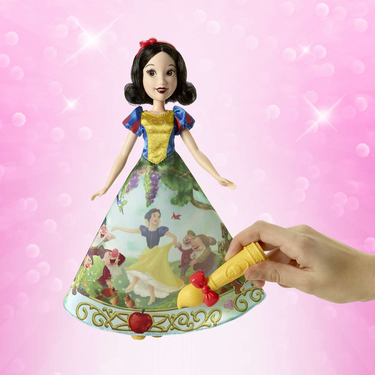 Кукла Princess Hasbro в юбке с проявляющимся принтом Белоснежка B6851EU40 B5295EU6 B5295EU6 - фото 5