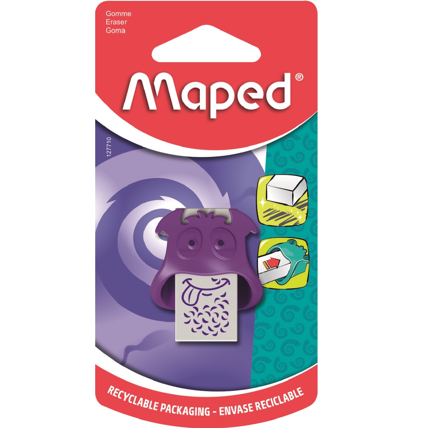 Ластик MAPED Monster в асс 1723983 - фото 8