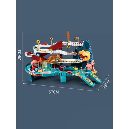 Автотрек Soul Sister детский игрушечная парковка с эскалатором и машинами