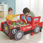 Игровой жд локомотив HAPE для малышей 17 аксессуаров в наборе