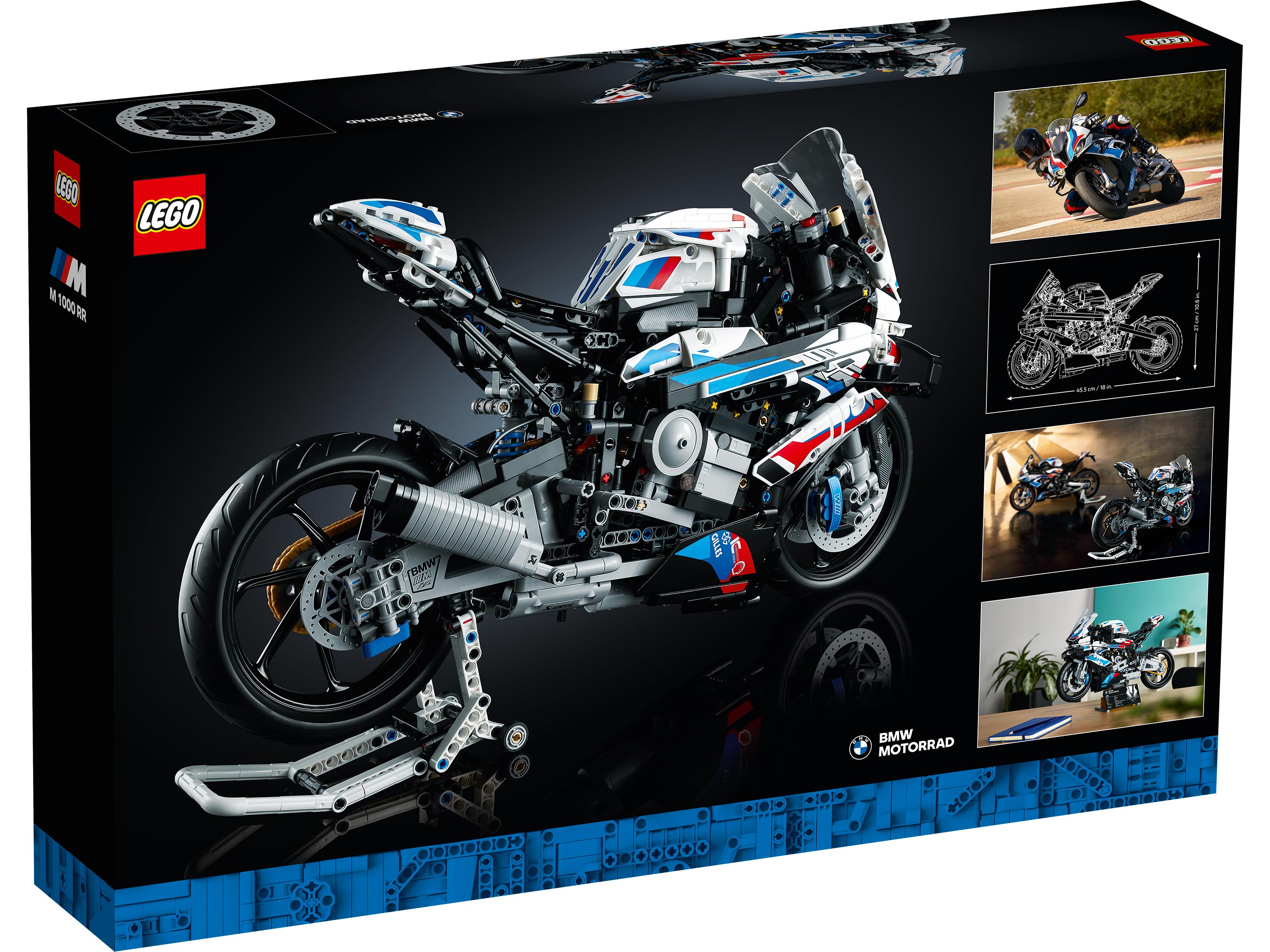 Конструктор LEGO Technic Мотоцикл BMW M 1000 RR - фото 22