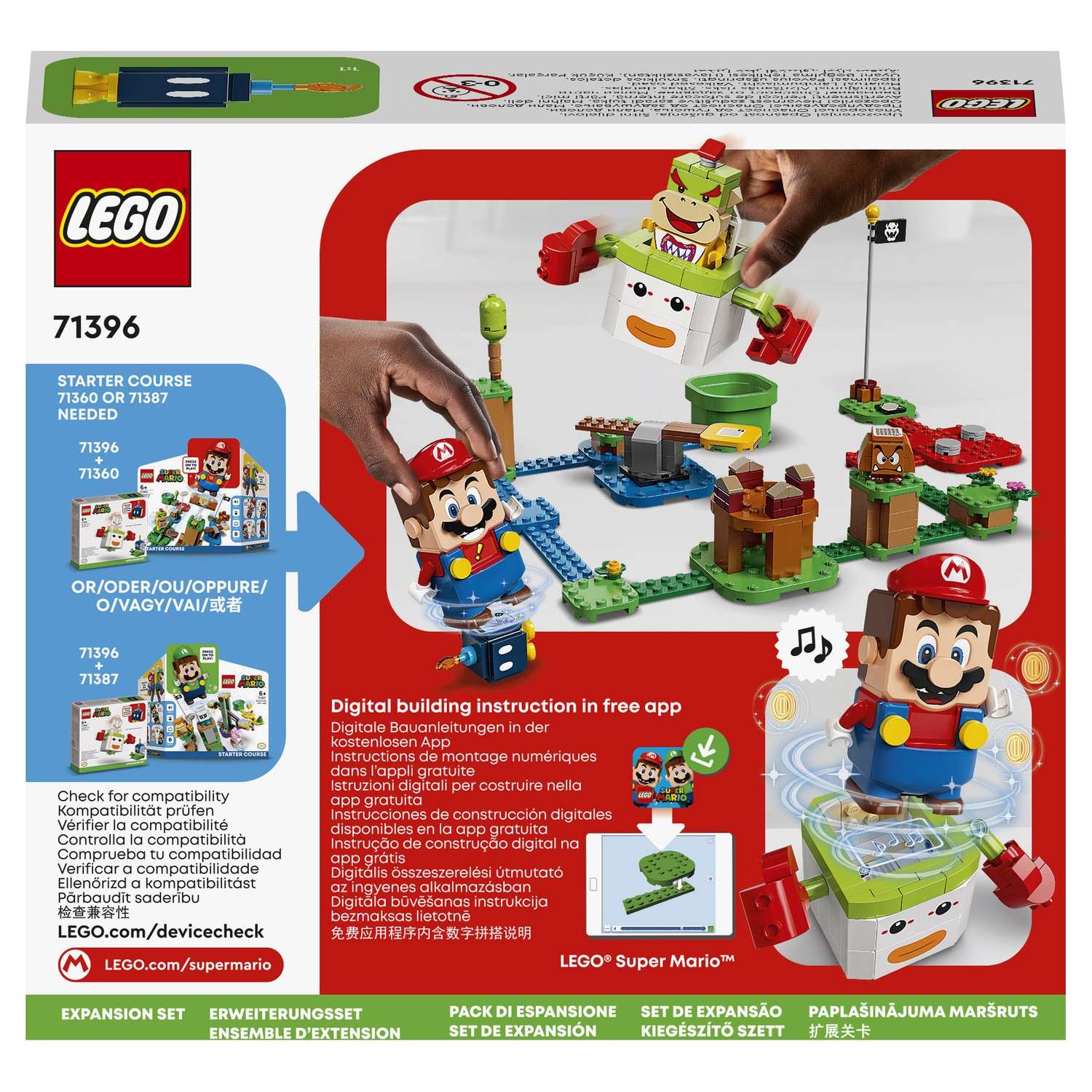 Конструктор LEGO Super Mario tbd LEAF 1 2022 71396 - фото 3