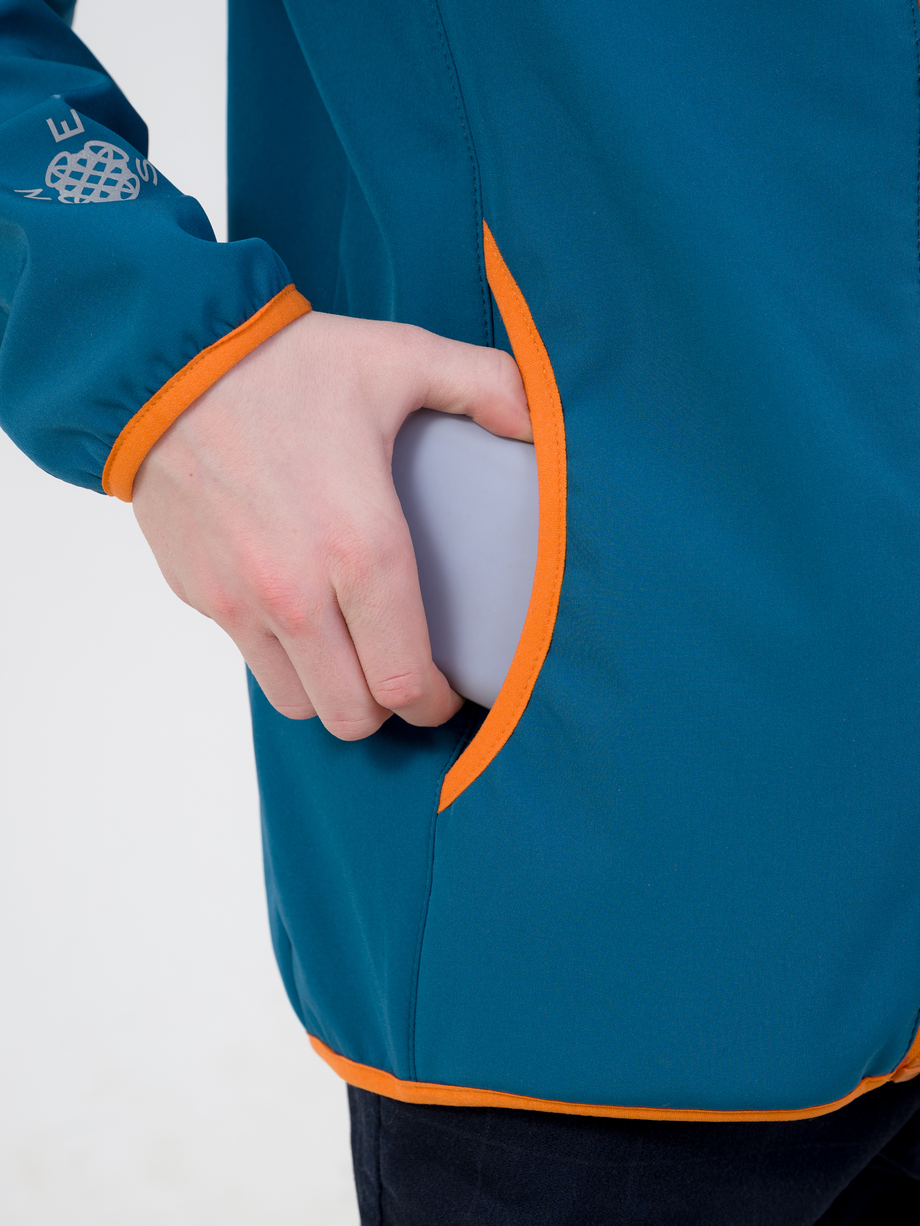 Куртка Sherysheff Куртка В19042Ф Атлантик/оранжевый - фото 16