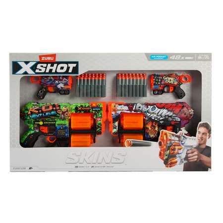 Набор для стрельбы XSHOT Skins Дред с 40 пулями 36801