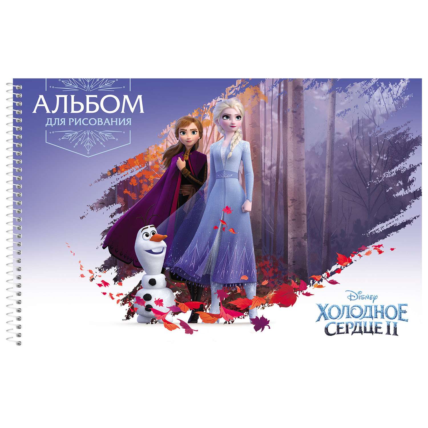 Альбом для рисования Hatber Холодное сердце А4 30л в ассортименте 061648 - фото 6