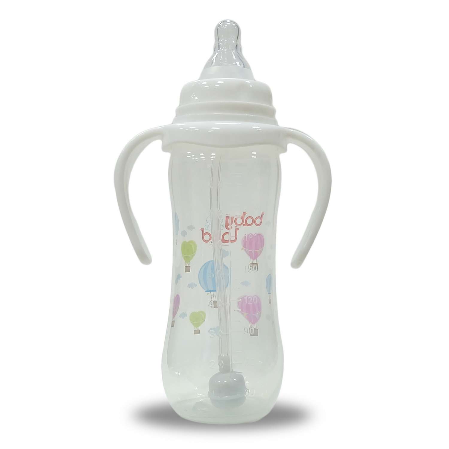 Бутылочка Baby Land с антиколиковой системой 240мл классическая с силиконовой соской - фото 2