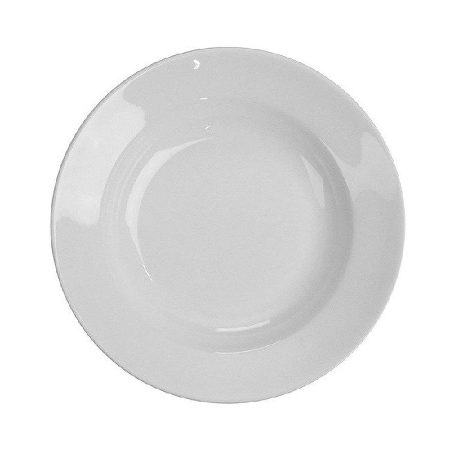 Круглая тарелка Ripoma обеденная с углублением 22 см - фото 1