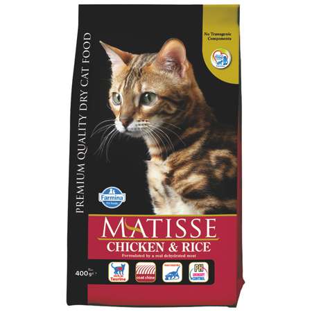 Корм для кошек Farmina Matisse курица рис 400г