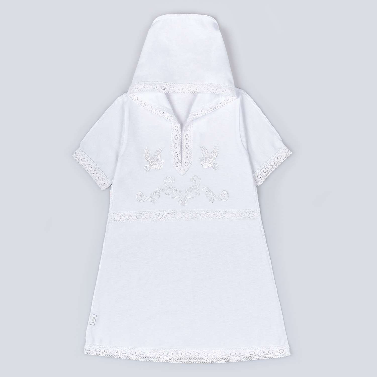 Рубашечка крестильная LEO 1913/1_белый - фото 10