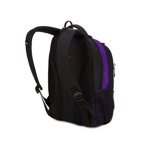 Рюкзак Swissgear чёрный фиолетовый серебристый