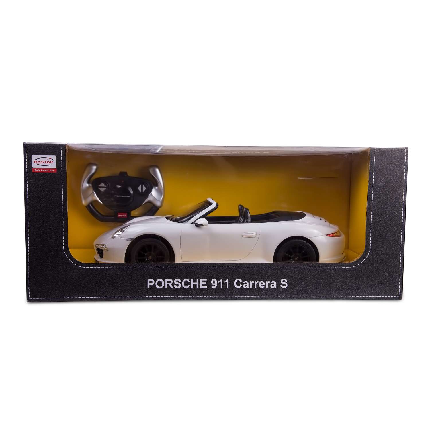 Машинка р/у Rastar Porsche 911 CarreraS 1:12 белая - фото 3