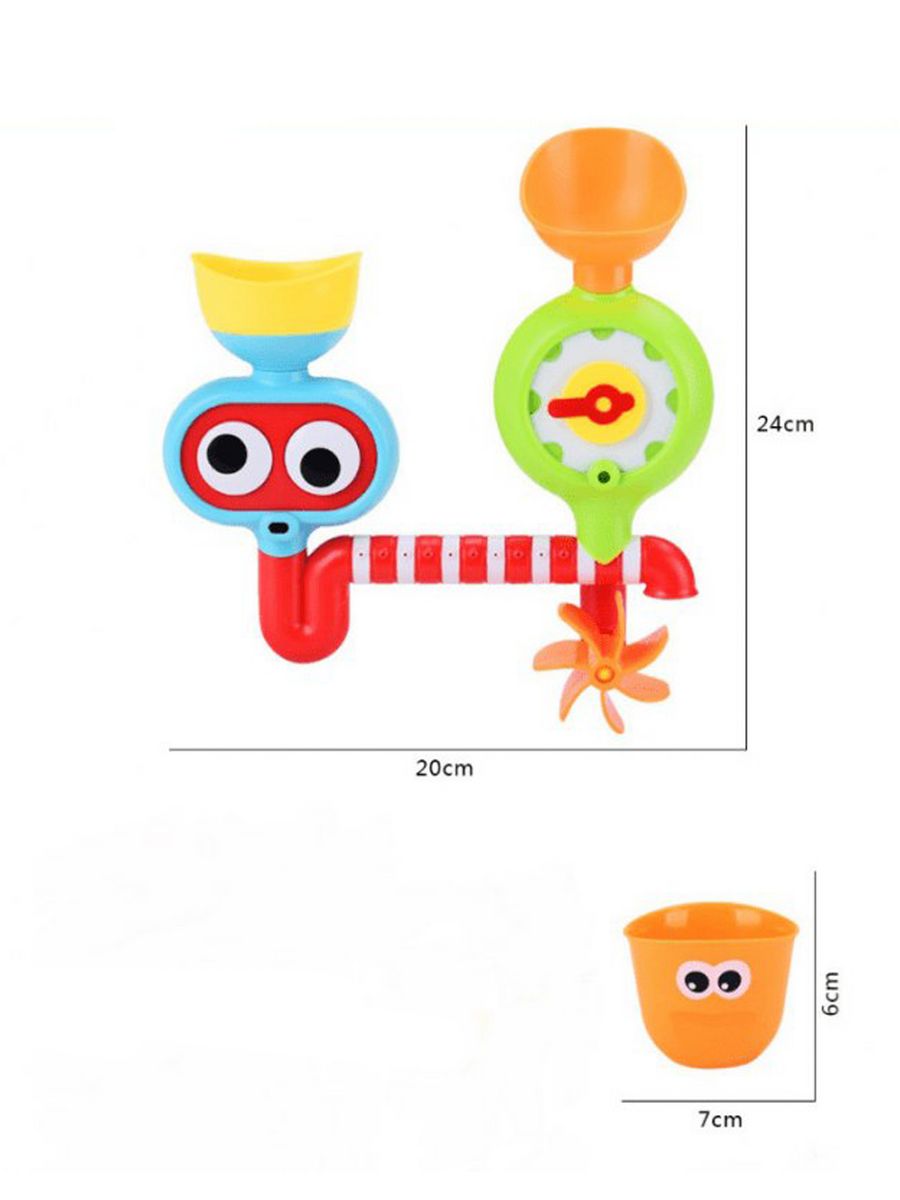 Игрушка для ванной BAZUMI набор на присосках для купания малышей - фото 5