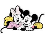 Значок Disney Микки и Минни навсегда вместе 80725