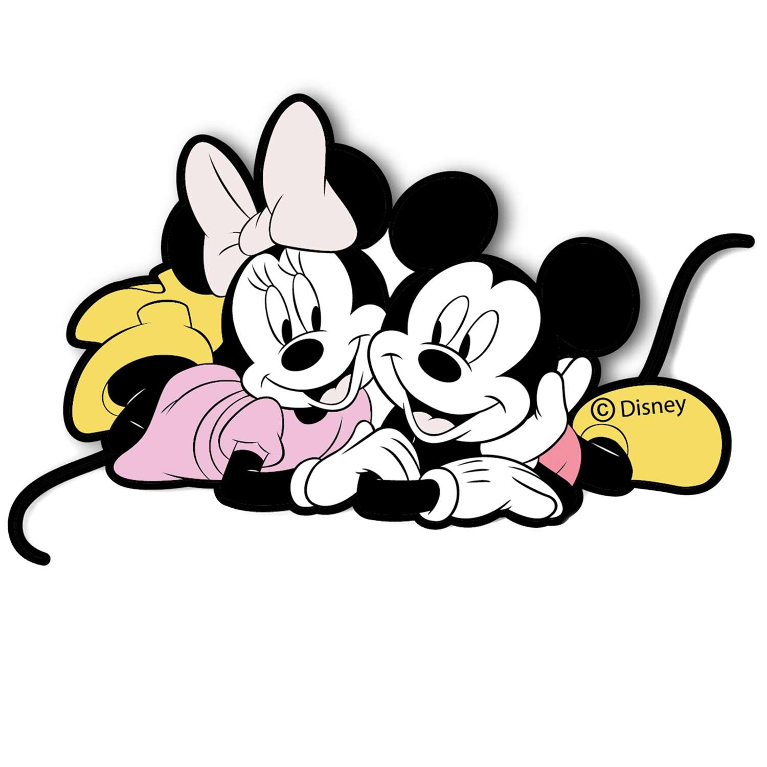 Значок Disney Микки и Минни навсегда вместе 80725 - фото 1