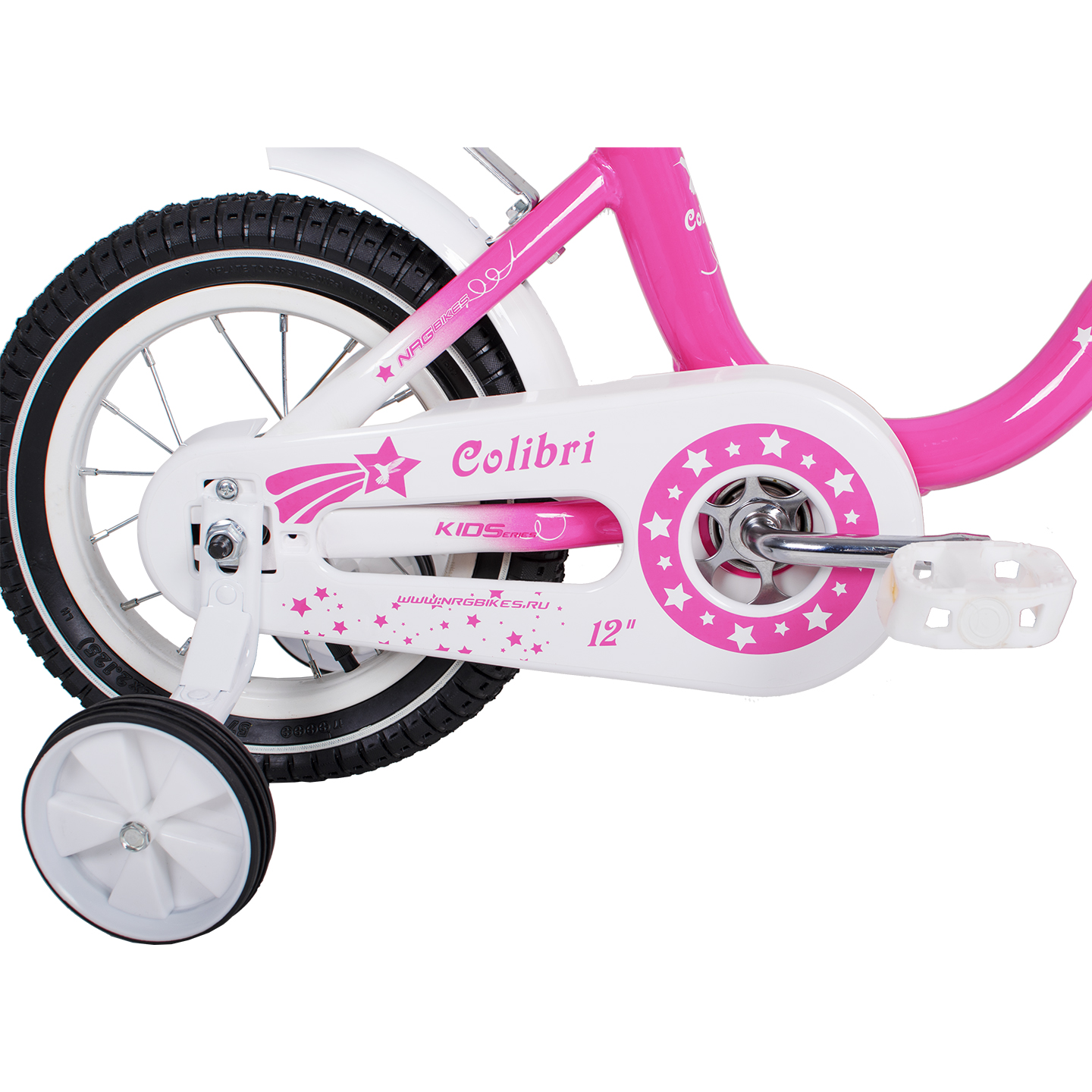 Велосипед NRG BIKES Colibri 12 pink-white - фото 19