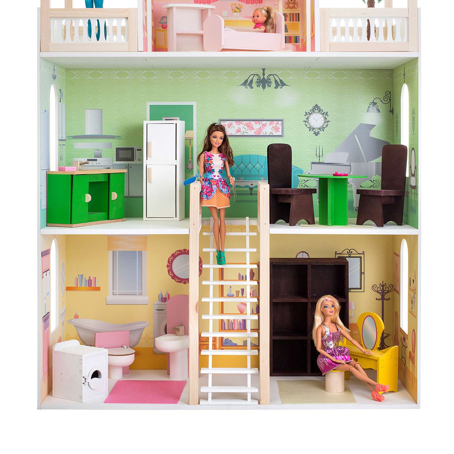 Кукольный домик Paremo Поместье Шервуд с мебелью 16 предметов PD318-01 PD318-01 - фото 5