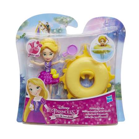 Мини-кукла Princess Hasbro плавающая на круге Рапунцель B8938EU40