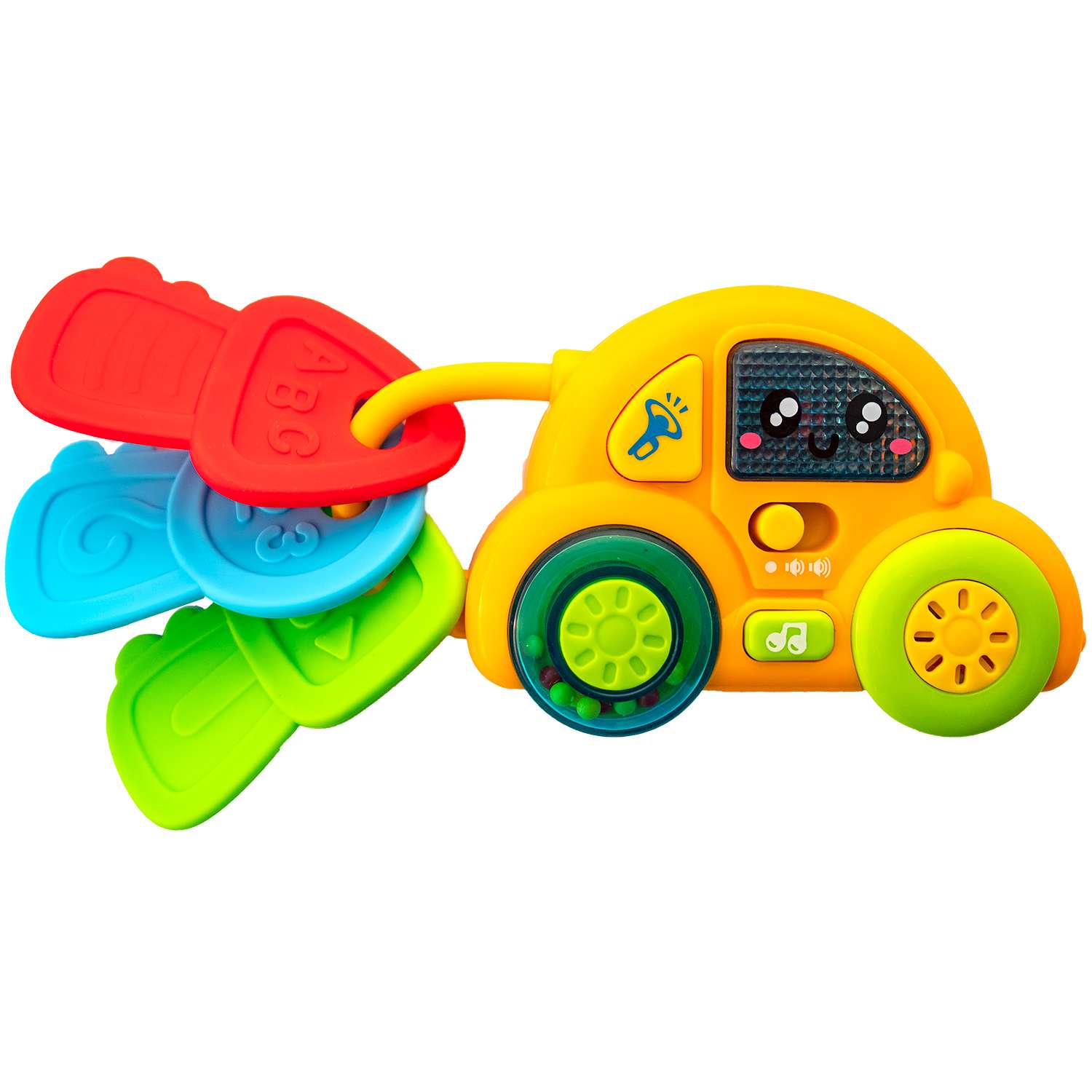 Игрушка ToysLab (Bebelino) Брелок-машинка музыкальная интерактивная 75040 - фото 1