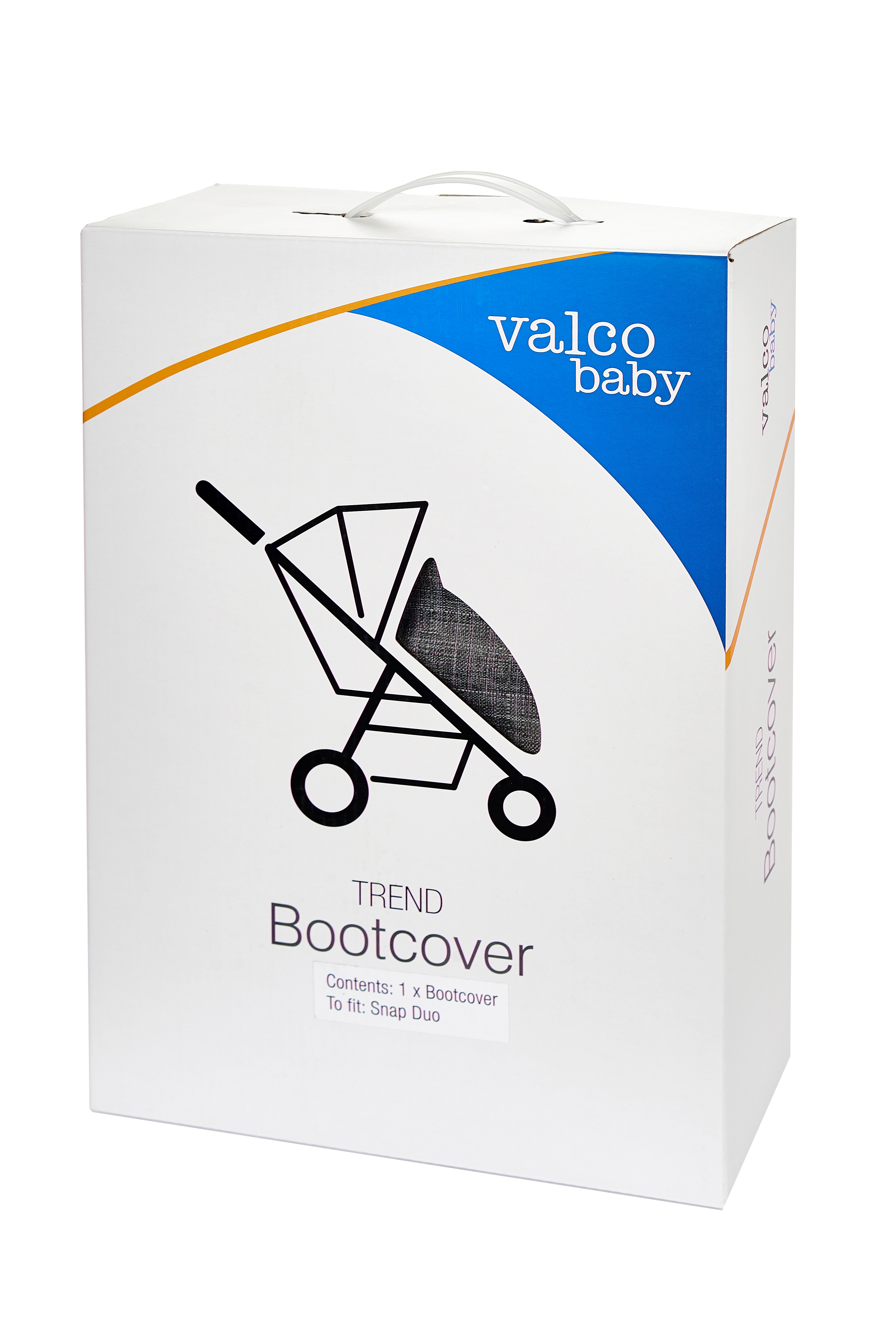 Накидка на ножки Valco baby к коляске Snap Duo Trend цвет: Grey Marle 0045 - фото 2