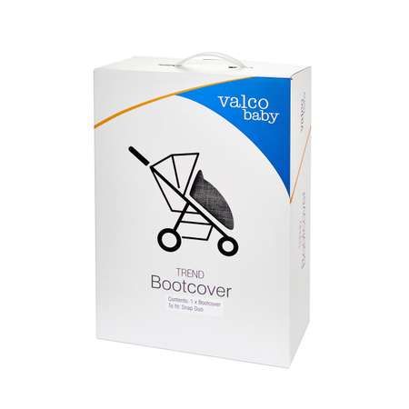 Накидка на ножки Valco Baby к коляске Snap Duo Trend цвет: Grey Marle