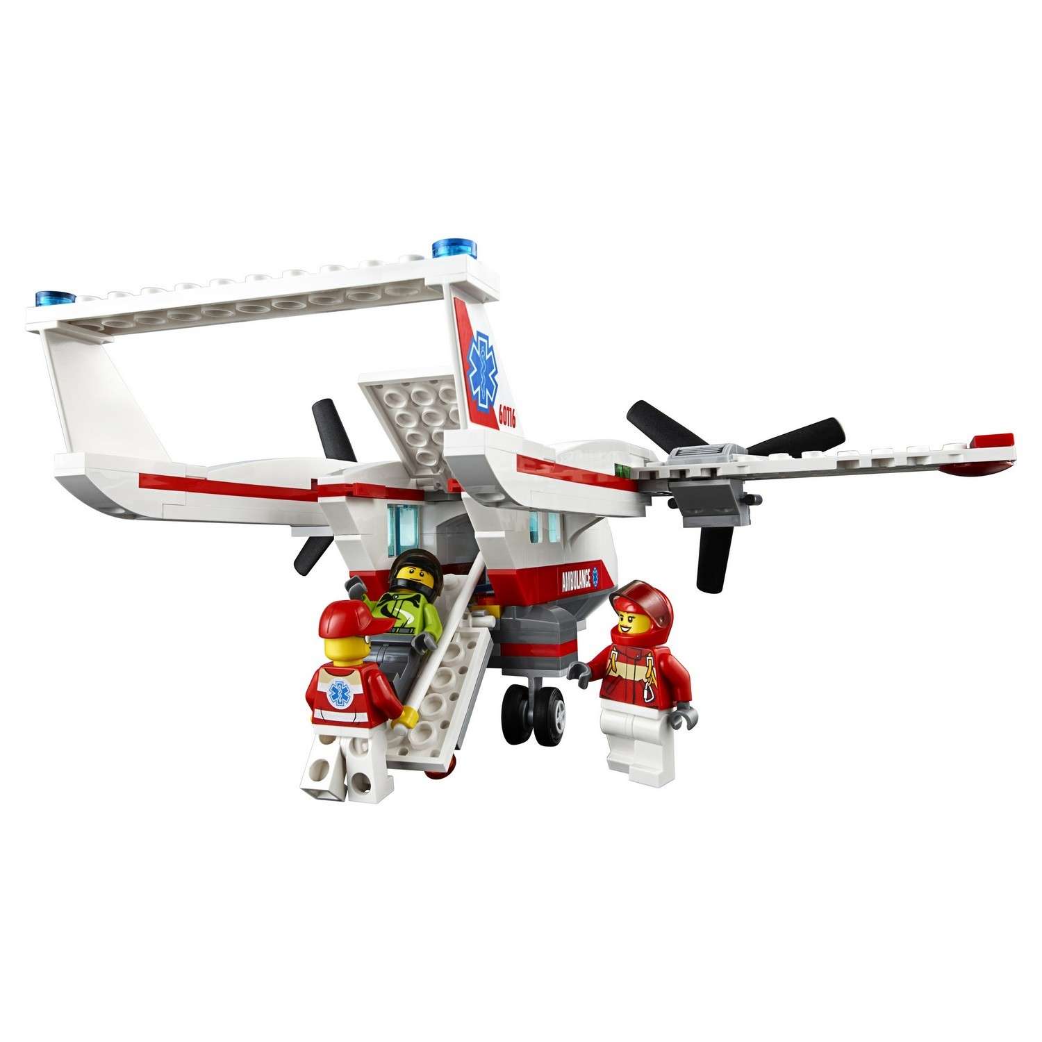 Конструктор LEGO City Great Vehicles Самолет скорой помощи (60116) - фото 11