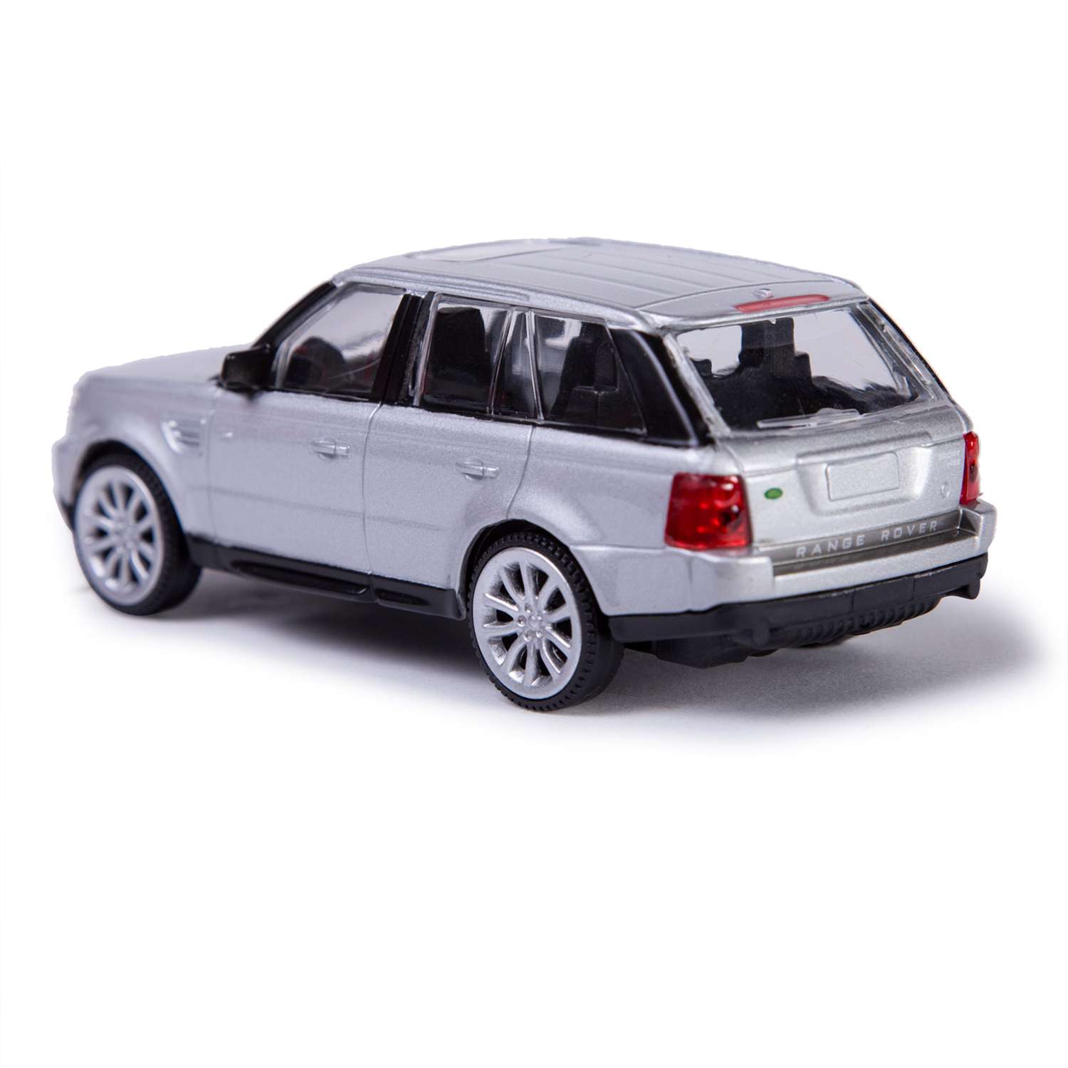 Машинка Rastar Range Rover Sport 1:43 Серебряная 36600 - фото 4