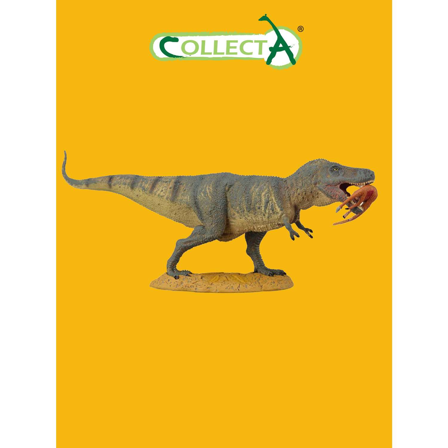 Игрушка Collecta Тиранозавр Рекс с добычей фигурка динозавра - фото 1