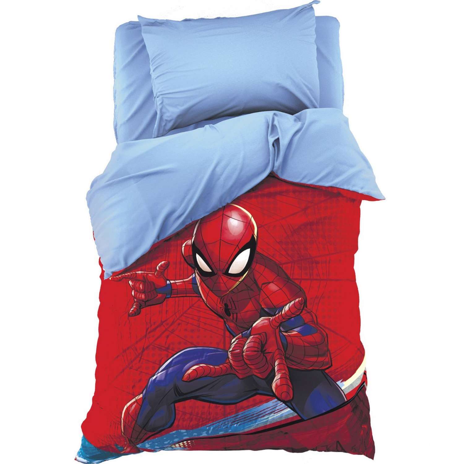 Комплект постельного белья Marvel 1.5 сп Человек-паук - фото 1