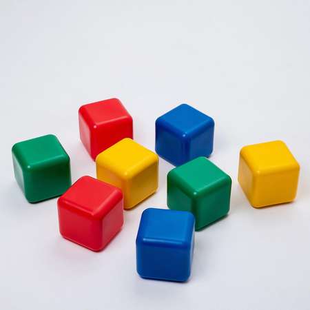 Набор Соломон цветных кубиков 8 штук 12 х 12 см