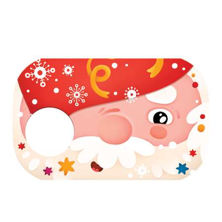 Набор конвертов Malamalama Лисичка Свинка Дед Мороз 3шт