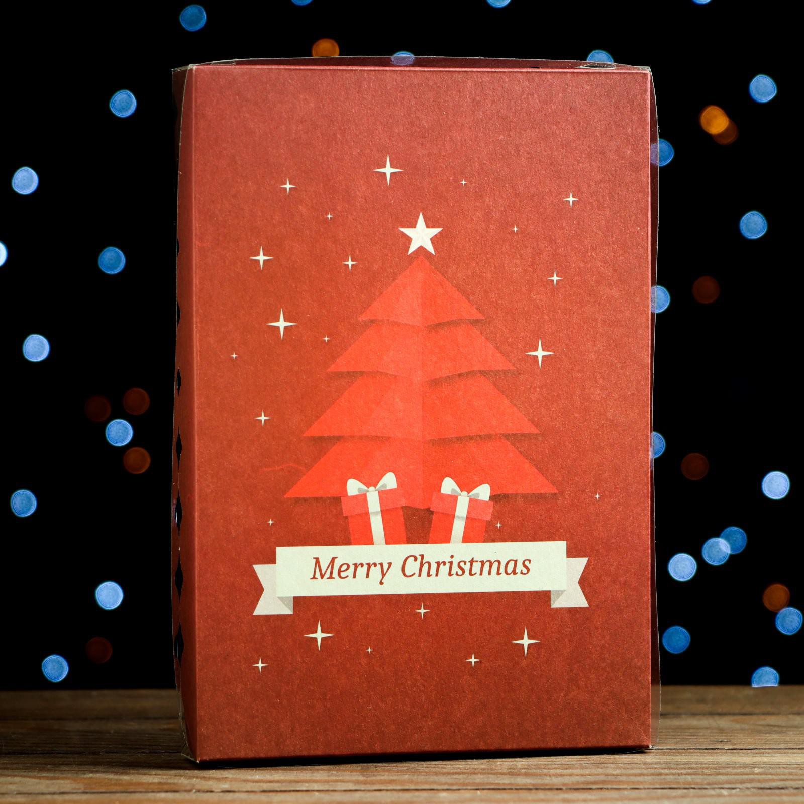 Коробочка Sima-Land для печенья«Счастливого Рождества» 22×15×3 см. 1 шт. - фото 6
