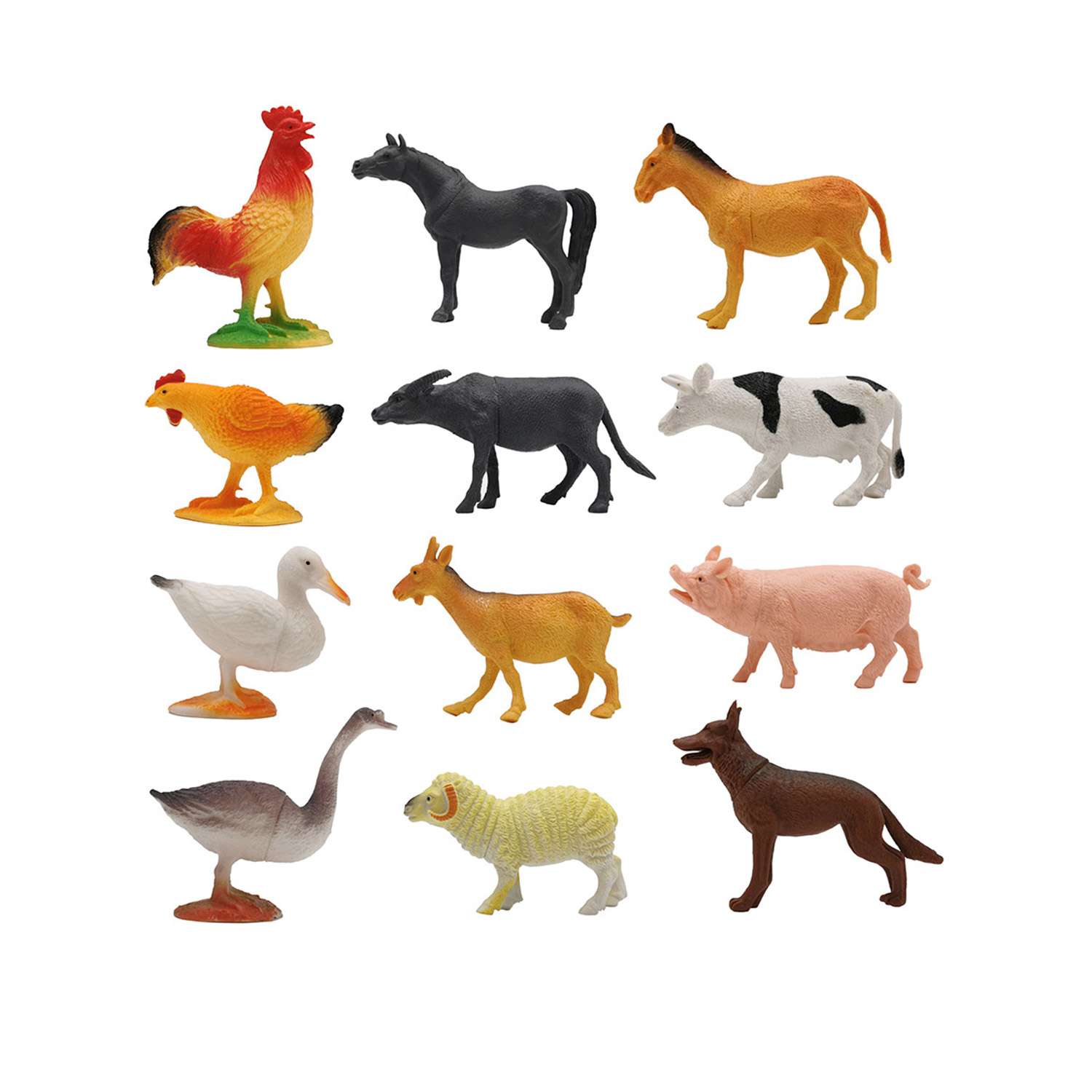 Игровой набор S+S Домашние животные с картой обитания 12 шт Zooграфия - фото 2