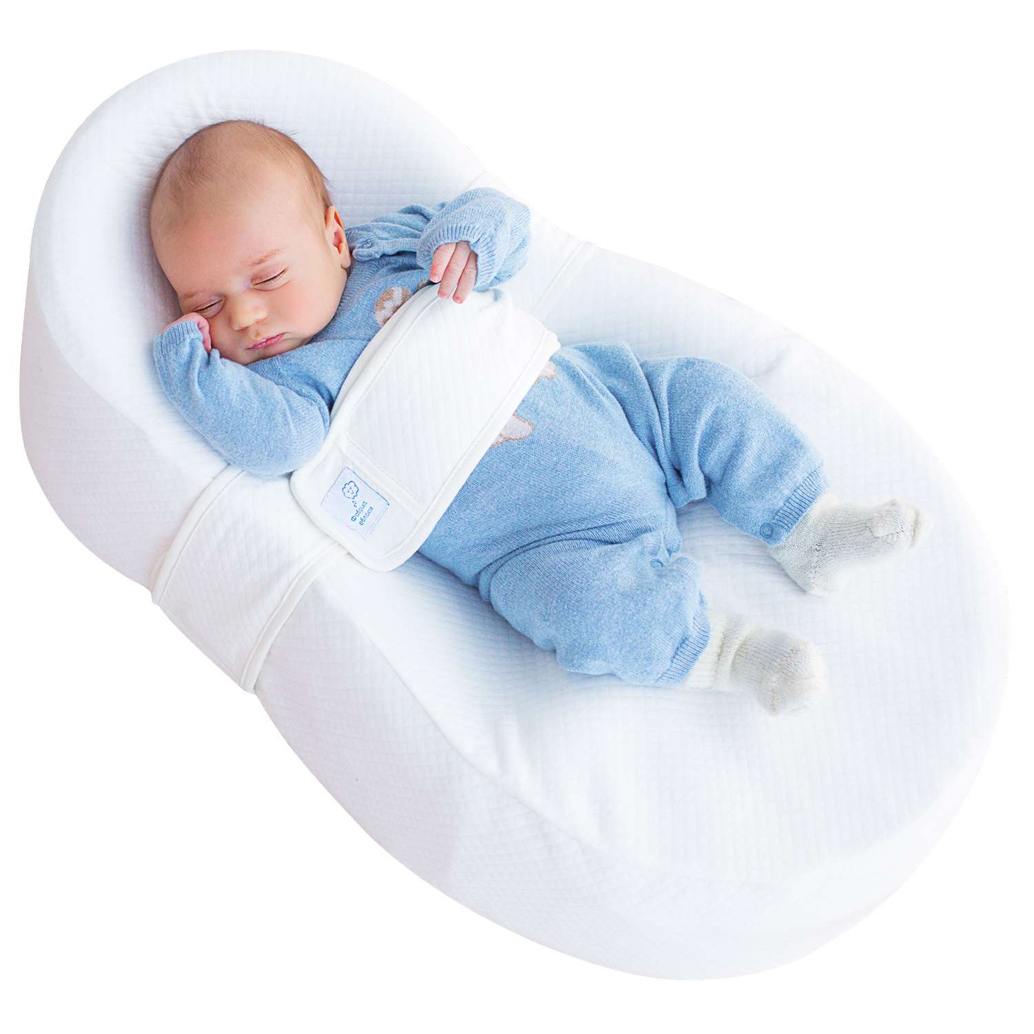 Матрасик детский эргономический Red Castle Cocoonababy White, арт. 0445166