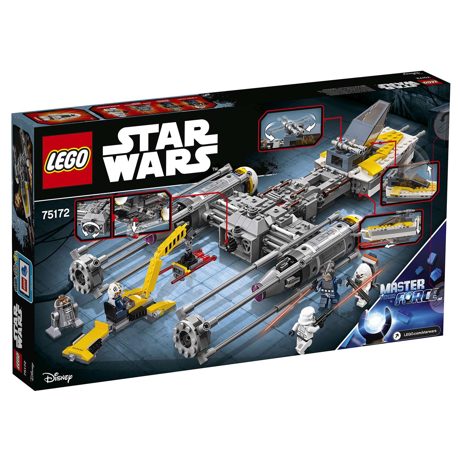 Конструктор LEGO Star Wars TM Звёздный истребитель типа Y (75172) - фото 3