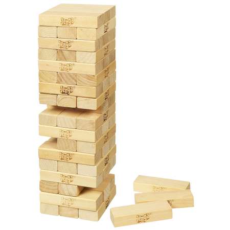 Настольная игра Jenga WOOD BLOCKS падающая башня