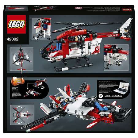 Конструктор LEGO Technic Спасательный вертолет 42092